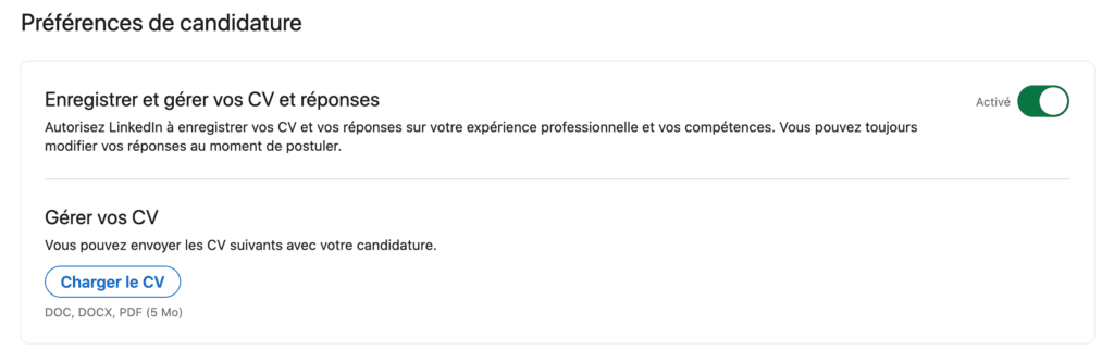 cv linkedin