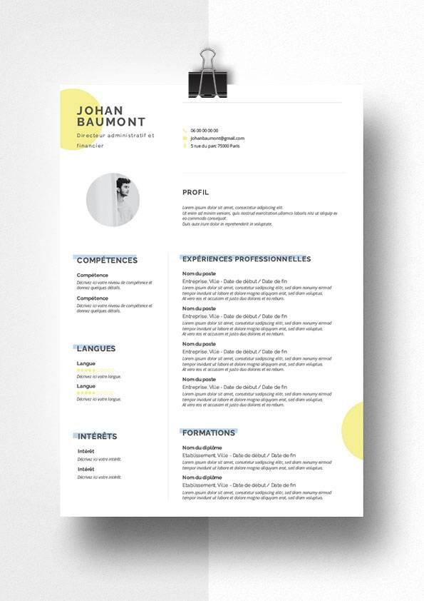 johan cv simple