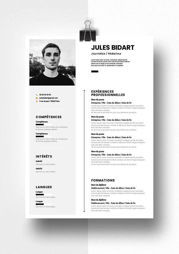 jules cv simple